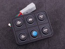 CAN knap kit (6 knapper) multi farve LED