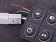 CAN knap kit (8 knapper) multi farve LED