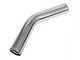 Aluminiumsrør 3" 45° poleret