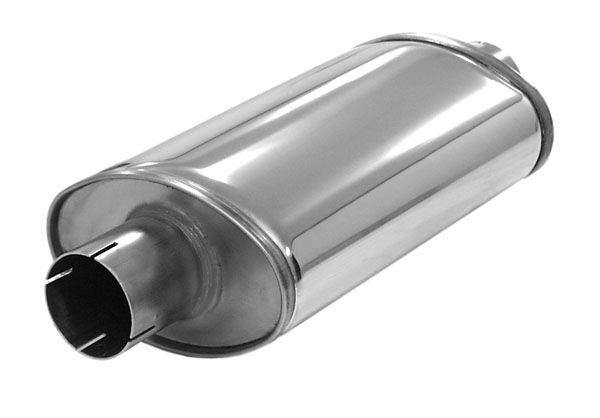 Dæmper Super 2,5" (63mm) universel Rustfri