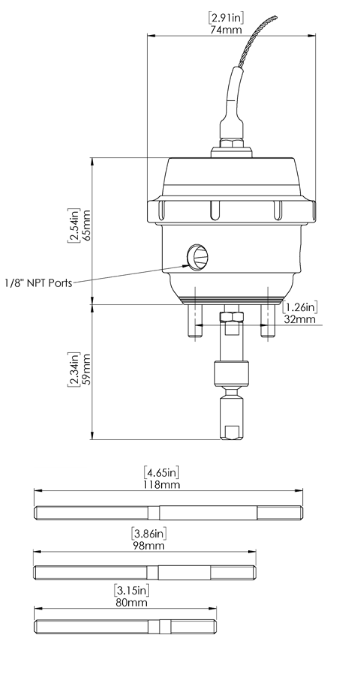 Turbosmart Intern Wastegate Borg warner EFR