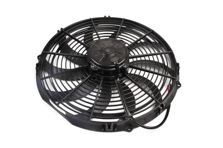 Spal Kølerventilator / Køleblæser 350mm / 14" sugning - Stærk!