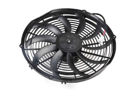 Spal Kølerventilator / Køleblæser 350mm / 14" sugning - Stærk!