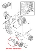 Ac-delete Volvo 5/6-cyl Hvid motor 99-09
