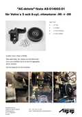 Ac-delete Volvo 5/6-cyl Hvid motor 99-09