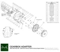 DEMO Adaperplatta gearkasse BMW M50 S50 M52 M54 / N57N N57