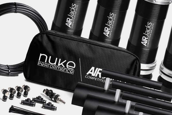 Air Jack 90 Competition komplet Set 3st, 8 BAR / 120 PSI