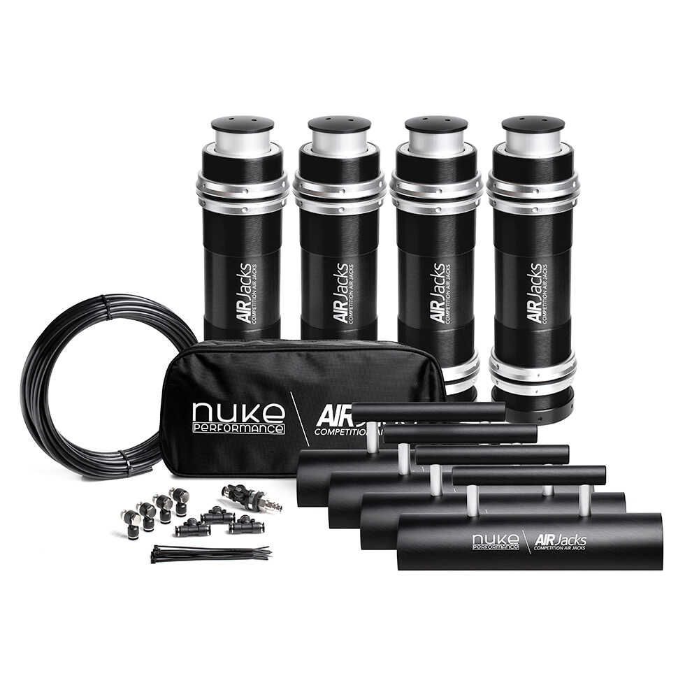 Air Jack 90 Competition komplet Set 4st, 8 BAR / 120 PSI