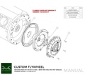 PMC svinghjul Mercedes-Benz M112 M113 M113K 240MM