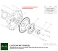 PMC svinghjul Mercedes-Benz M113 M113K M156 AMG 184mm POT
