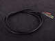 Skærmad kabel (4 ledare) Sort