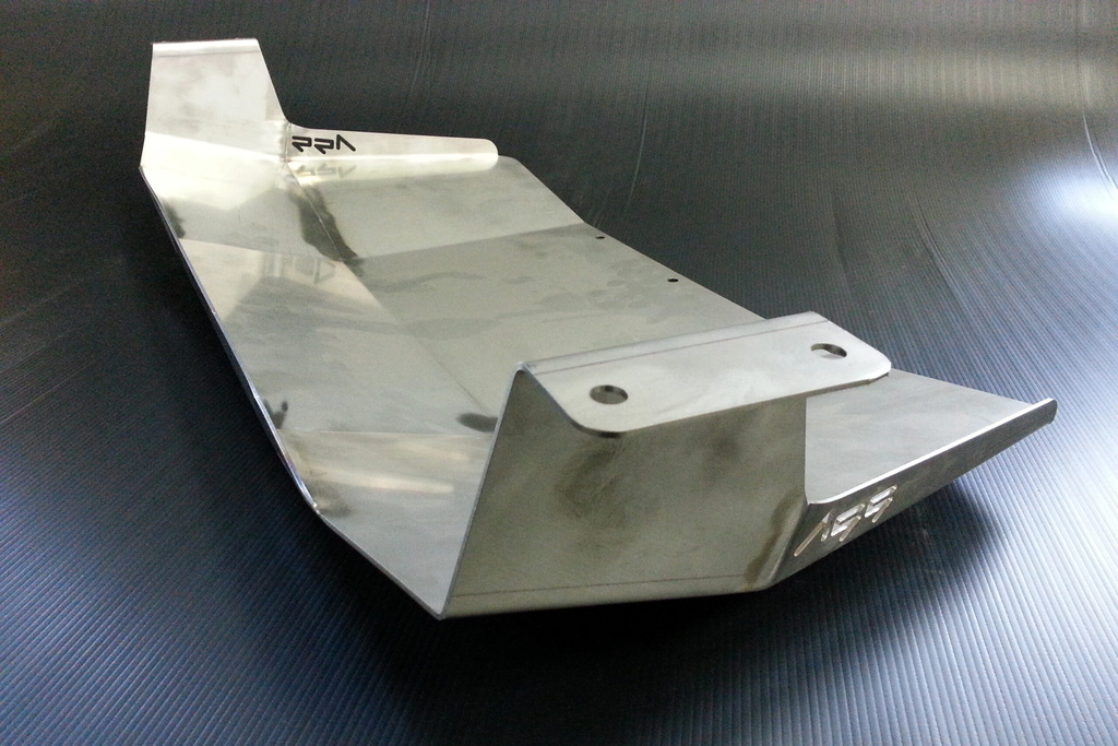 Skid plate, stainless steel Volvo 740 / 940