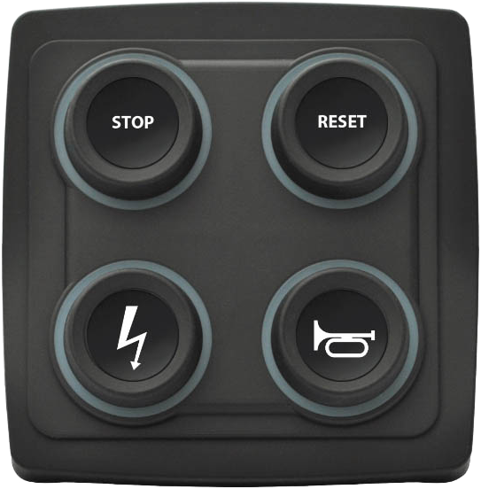 ECU Master knap kit 4 knapper