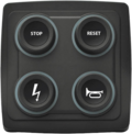 ECU Master knap kit 4 knapper