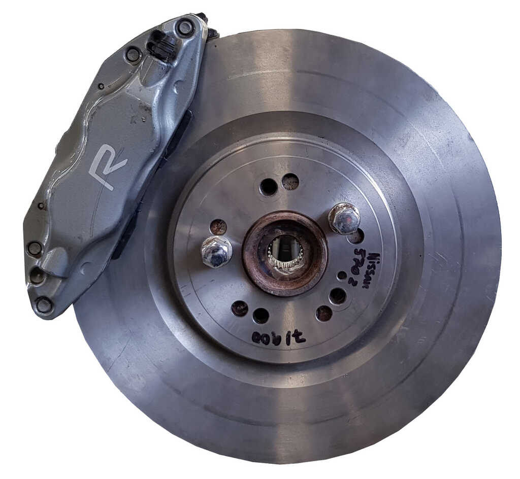 S60R/V70R frem - Volvo 850/V70I bremsekalibersadapter
